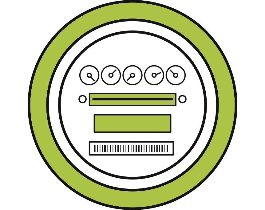 utility meter icon