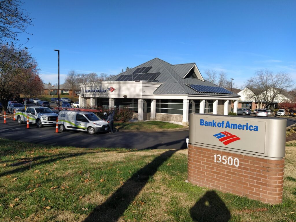 Bank of America Solar in Virginia