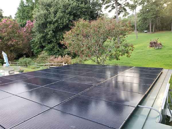 Snapnrack Solar Project solar panels