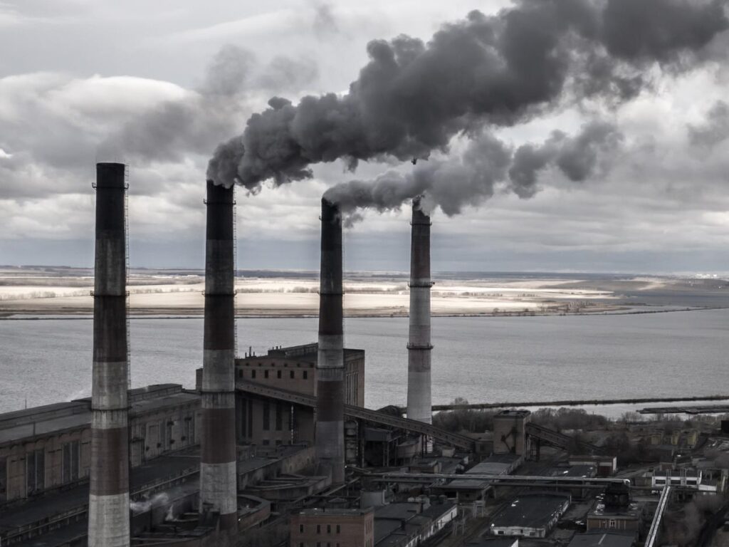 fossil fuel peaker plant pollution