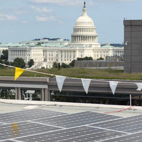 Commercial Solar panel installation in Washington DC